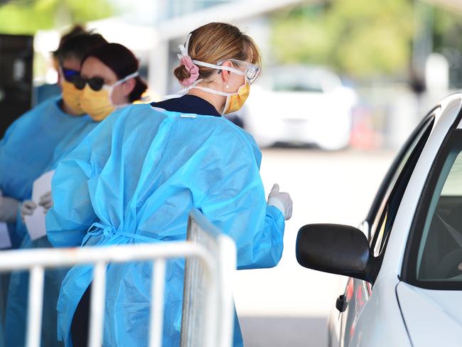 The Townsville Hospital and Health ServiceÕs COVID-19 drive-through assessment clinic is now at Reid Park in Railway Estate.