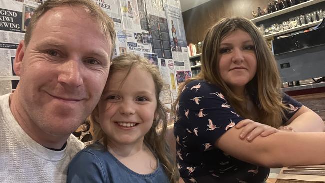 Dean Morris, has two daughters, but struggles with even basic household tasks. Picture: Supplied