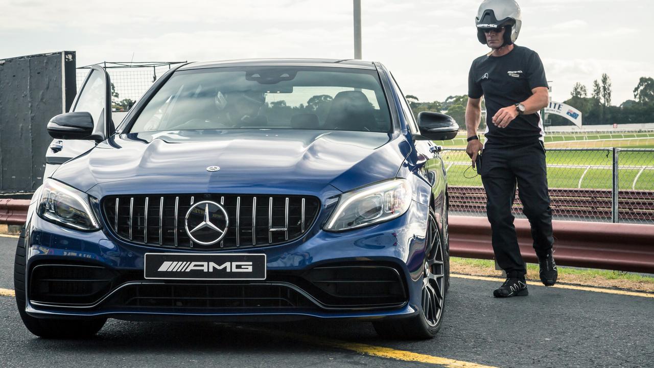 Mercedes-Benz driving instructors use sophisticated data to improve customer skills.