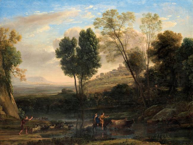 Claude Lorrain, Sunrise, c. 1646-47, Metropolitan Museum of Art, New York