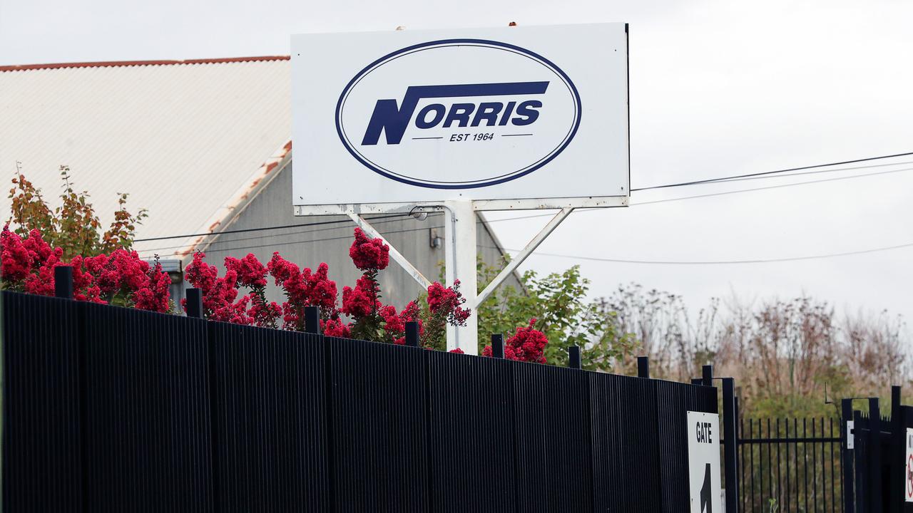 Norris Construction Group exterior in Gravel Pits Road, South Geelong. Picture: Alan Barber