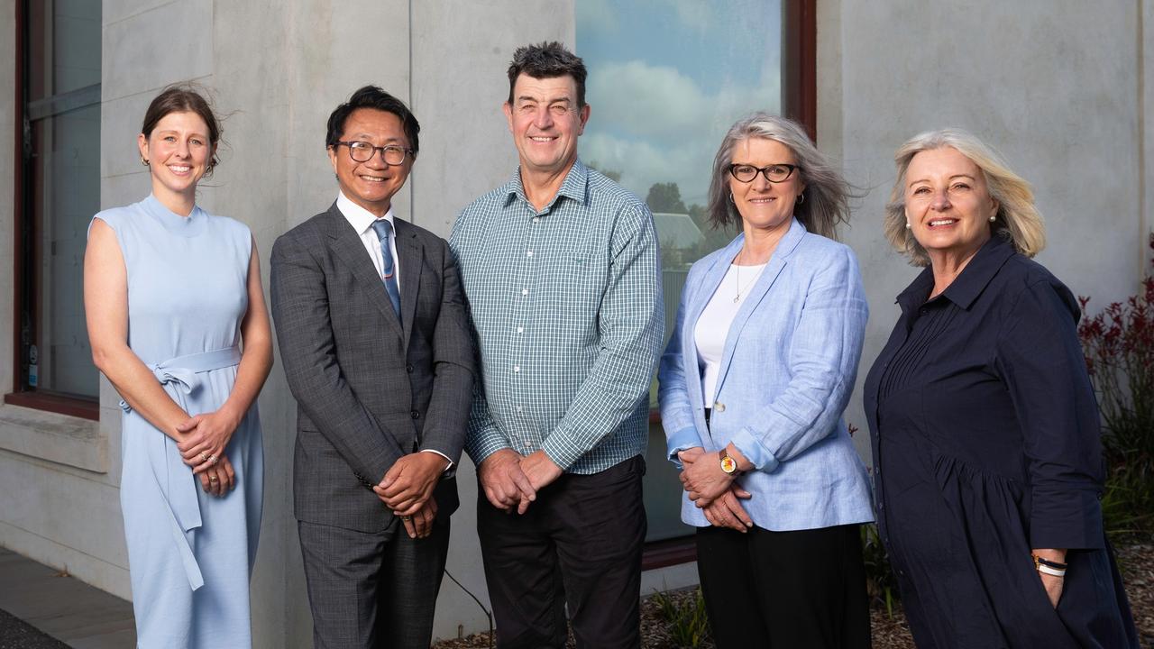 Borough of Queenscliffe council: Isabelle Tolhurst, Donnie Grigau, Brendan Monahan, Helene Cameron and Di Rule. Picture: Supplied.