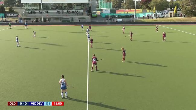 REPLAY: National U18's Girls Hockey Championships - QLD vs VIC Development