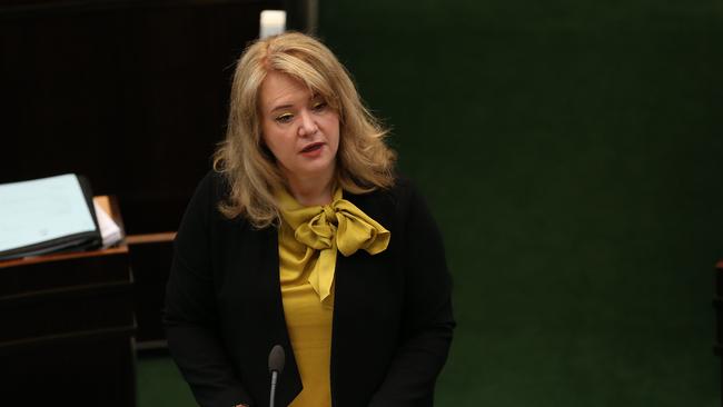 Madeleine Ogilvie returned to parliament as an independent after a recount. Picture: Zak Simmonds