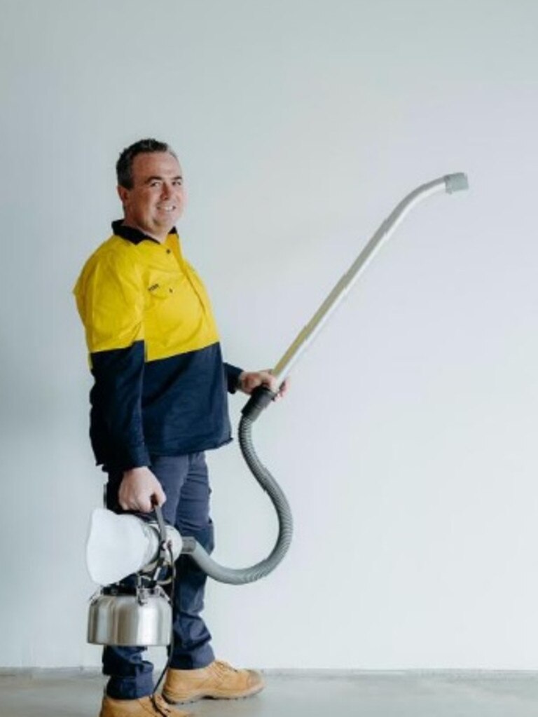 Geelong mould removal expert Tom Boland says he has been called to a significant number of mould riddled properties this year.