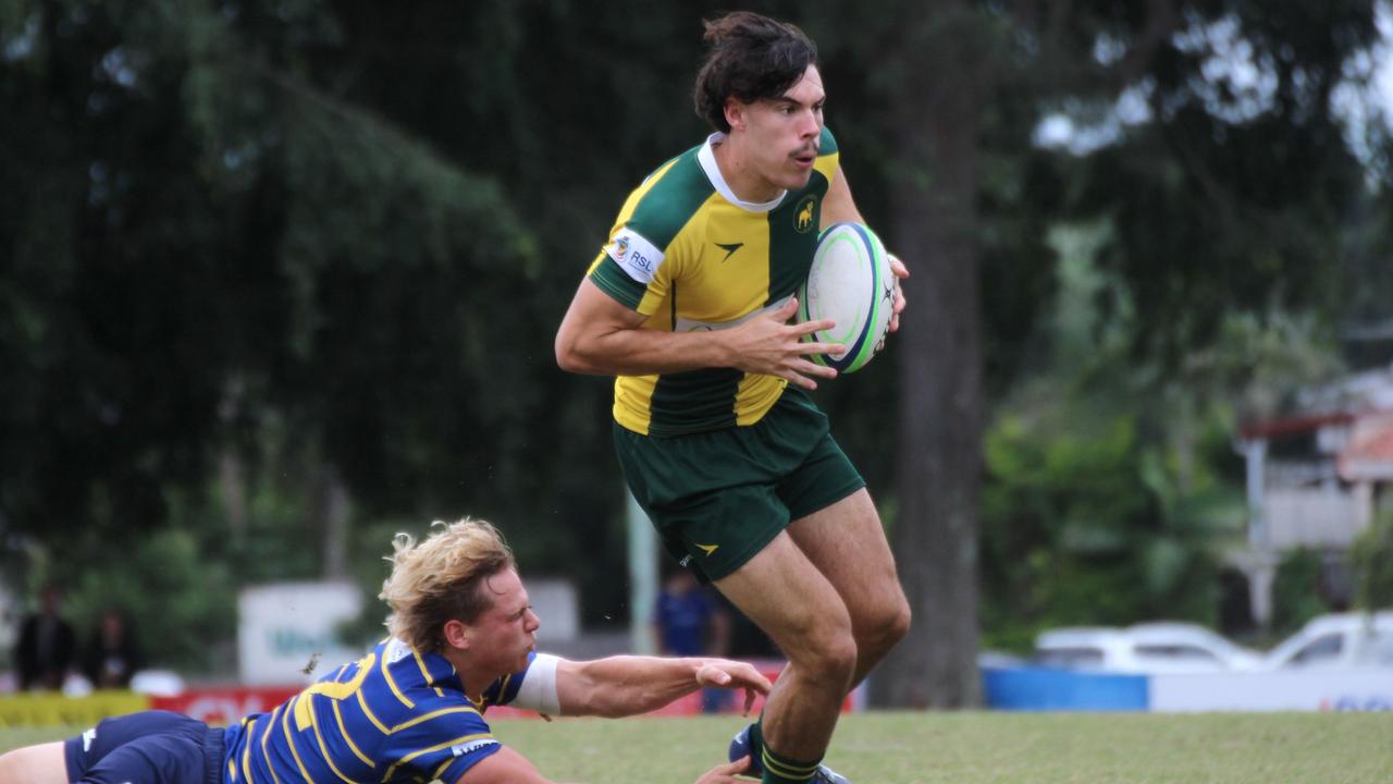 Carter Liddiard. Colts 1 club rugby action between Easts and Wests on Saturday May 25, 2024.