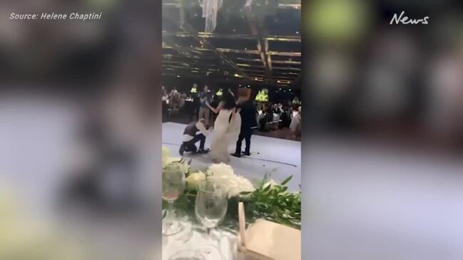 RackaRacka in touching dance tribute at sister's wedding