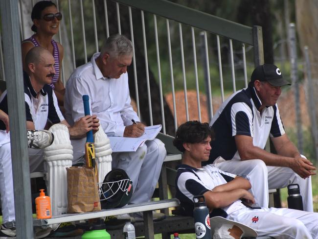 Rolleston Roosters versus Donovan’s XI at Rockhampton Cricket’s Country Carnival on January 25, 2025.