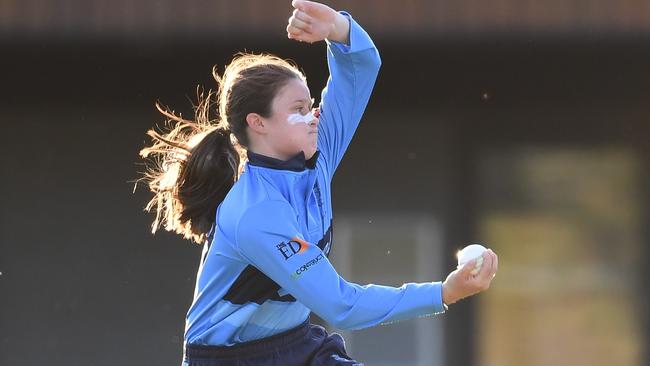 Sturt’s Nicole Hobbs. Picture: SACA