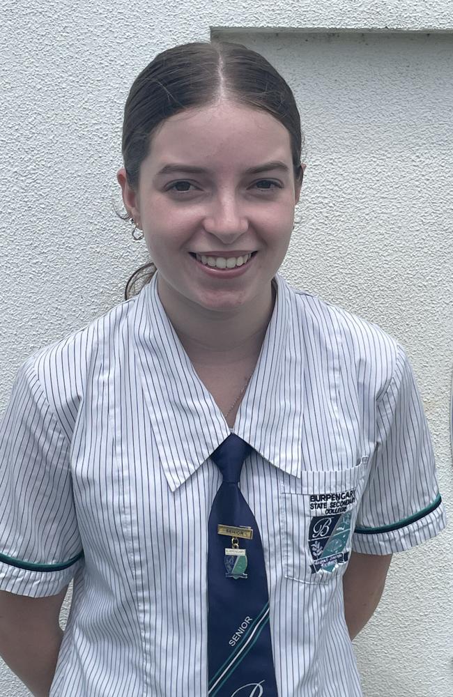 Kaitlin Chilmaid, Burpengary State Secondary College, high achiever. Picture: Aaron Goodwin