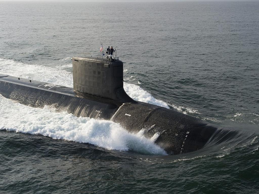 Jonathan Toebbe leaked documents about the Navy’s Virginia-class submarines. Picture: US Navy