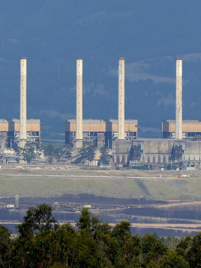 The Hazelwood coal fired power station in Melbourne.