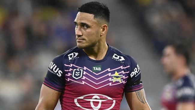 Cowboys star Valentine Holmes is facing a 3-4 game suspension (Photo by Ian Hitchcock/Getty Images)