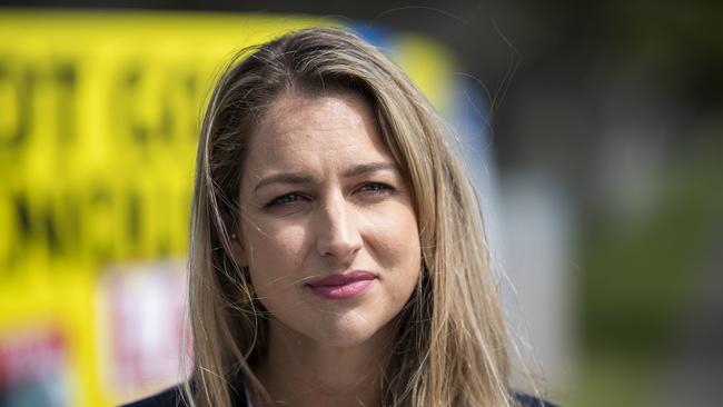 LNP candidate Laura Gerber. (AAP Image/Glenn Hunt)