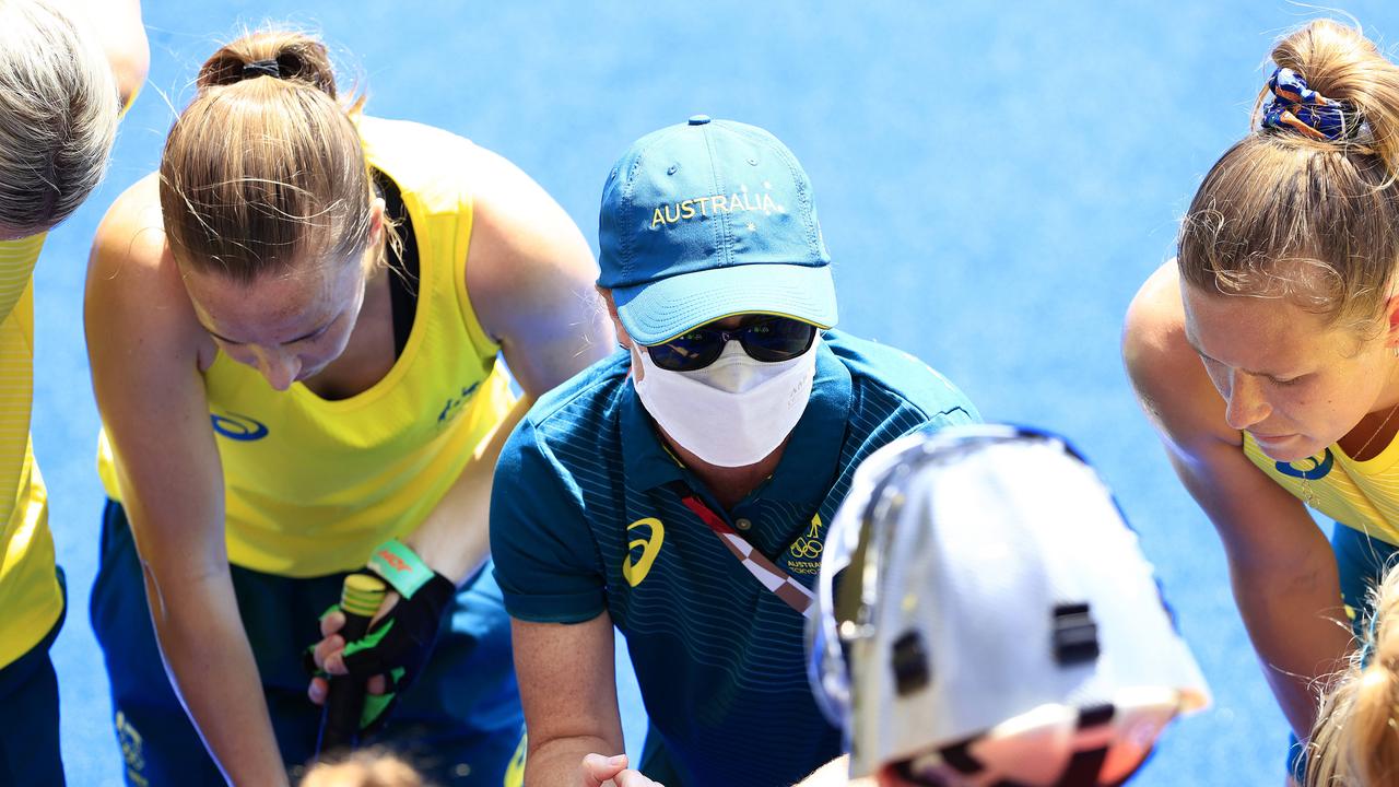 Olympische Spelen Tokyo 2020: eerste toespraak door hockeycoach Katrina Powell, Hockey Australia, Japanese Games, gouden medaille, Rachel Lynch, Paul Godion