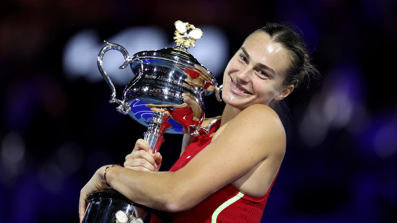 Sabalenka was looking to add to her two Australian Open titles. Photo by Julian Finney/Getty Images
