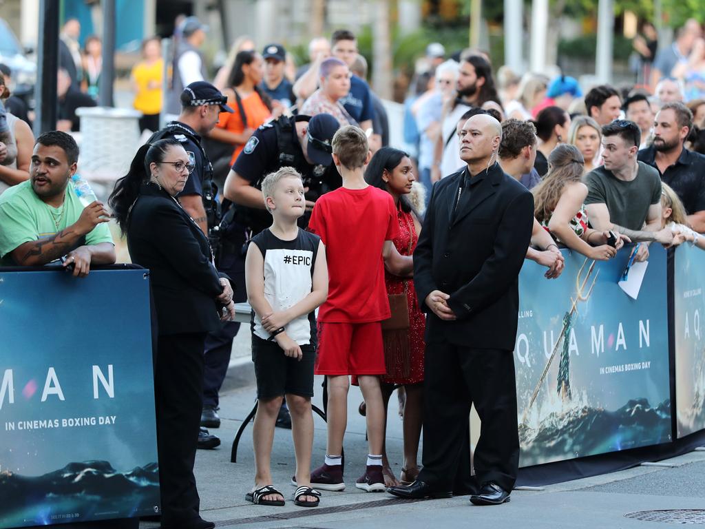 Aquaman movie - Gold Coast. Australian premiere of Aquaman. Picture: NIGEL HALLETT