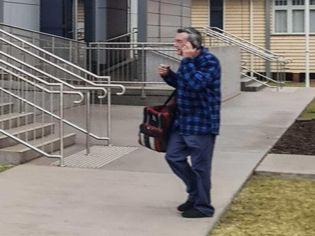 Peter Brocklesby, 67, was sentenced to six years prison in Kingaroy District Court on June 24, 2021, for child sex offences. Picture: Dominic Elsome