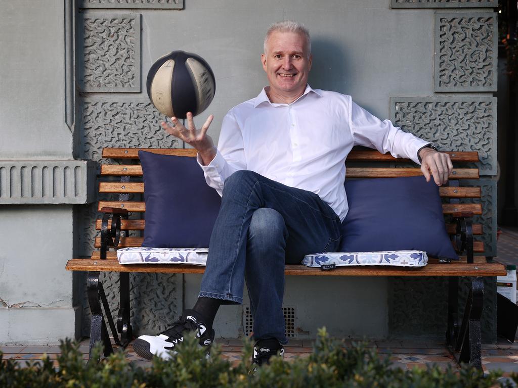 Andrew Gaze is an Australian basketball legend. Picture: Michael Klein