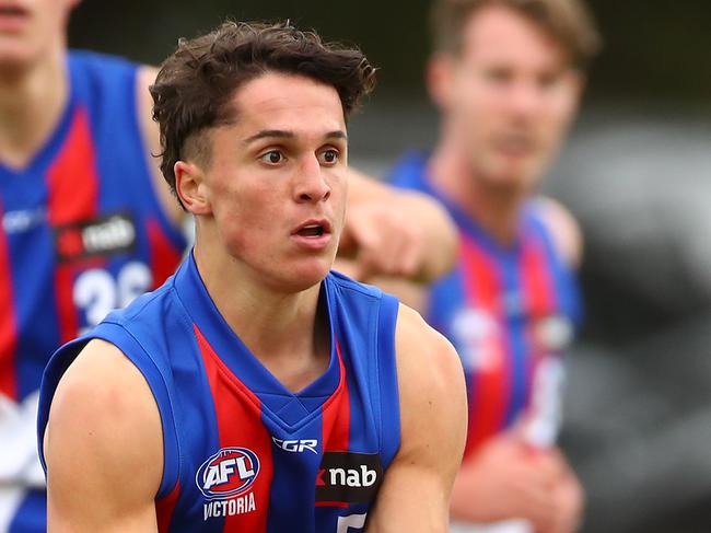 Trent Bianco has been invited to the AFL draft combine. Picture: Kelly Defina/Getty Images