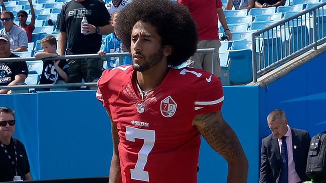 NFL: San Francisco 49ers quarterback Colin Kaepernick to get first