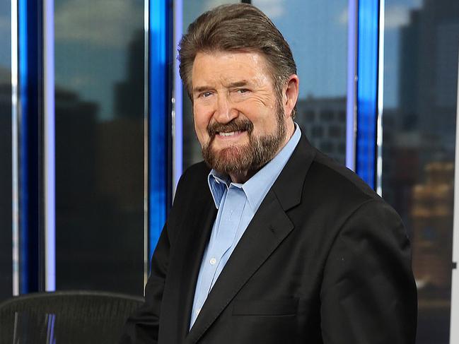 EMBARGOED FOR SUNDAY DEC14 TV COLUMN first use - Do not publish before. Derryn Hinch is pictured at Sky News Studios in Melbourne. Picture: Ian Currie