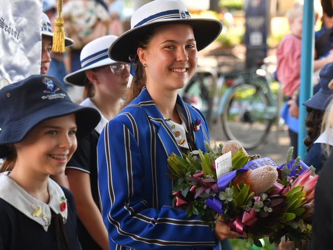 Anzac Day 2025. Strand parade in Townsville. Picture: Evan Morgan