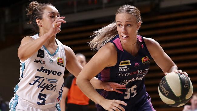 Adelaide Lightning guard Nicole Seekamp has been named in the Opals squad for the national team’s pre-Olympics training camp. Picture: Sarah Reed