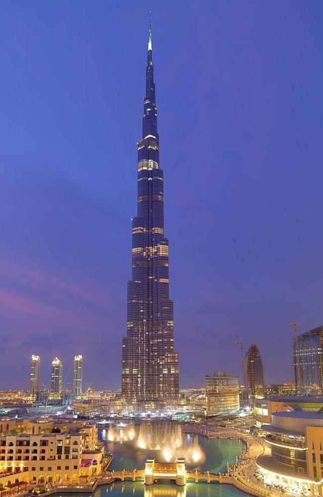 The asteroid is almost as wide as the world’s tallest building, Dubai’s Burj Khalifa, is high. Picture: Supplied