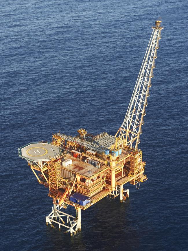 BHP is a key shareholder in the ageing North West Shelf project, which Woodside operates. Picture: Woodside