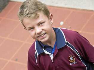 STATE REP: Our Lady of Lourdes student Cooper Webster has been named in the 10-12 years Queensland Schools Cricket team which will contest the national championships in Bunbury, Western Australia next week. Picture: Nev Madsen