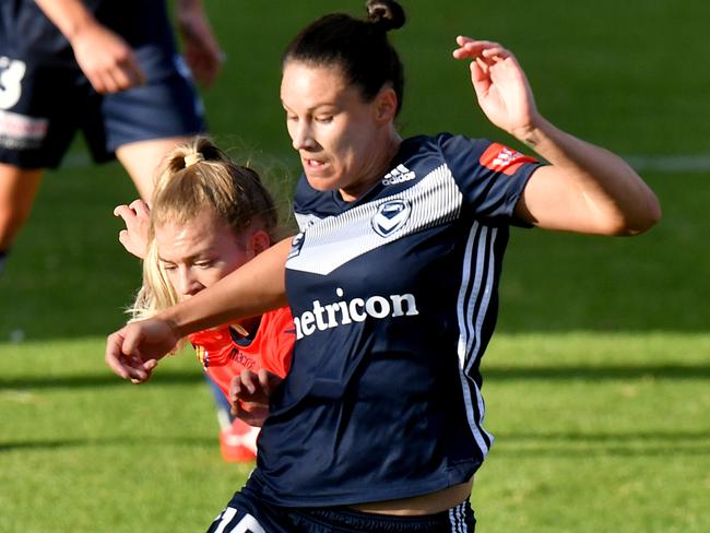 Hard work is paying off for Emily Gielnik at Melbourne Victory.