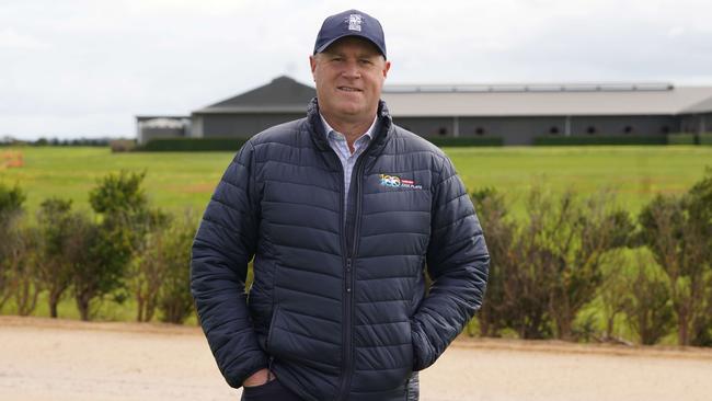 Danny O'Brien at his Barwon Heads training complex. Picture: Peter Ristevski