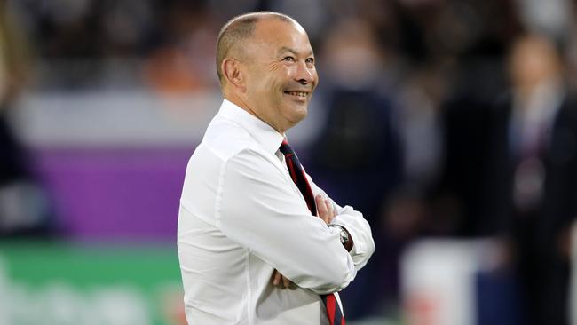 After masterminding England’s stunning win over New Zealand in the Rugby World Cup semi-final, head coach Eddie Jones is hot property. Picture: AP