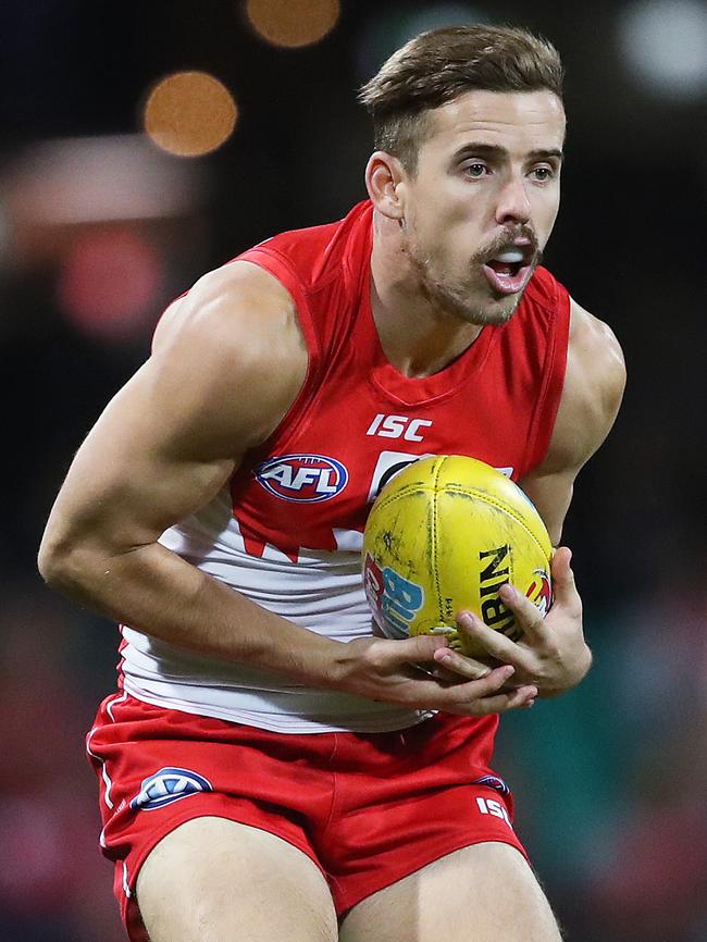 Sydney’s Jake Lloyd was the No.1 defender in SuperCoach. Picture: Phil Hillyard