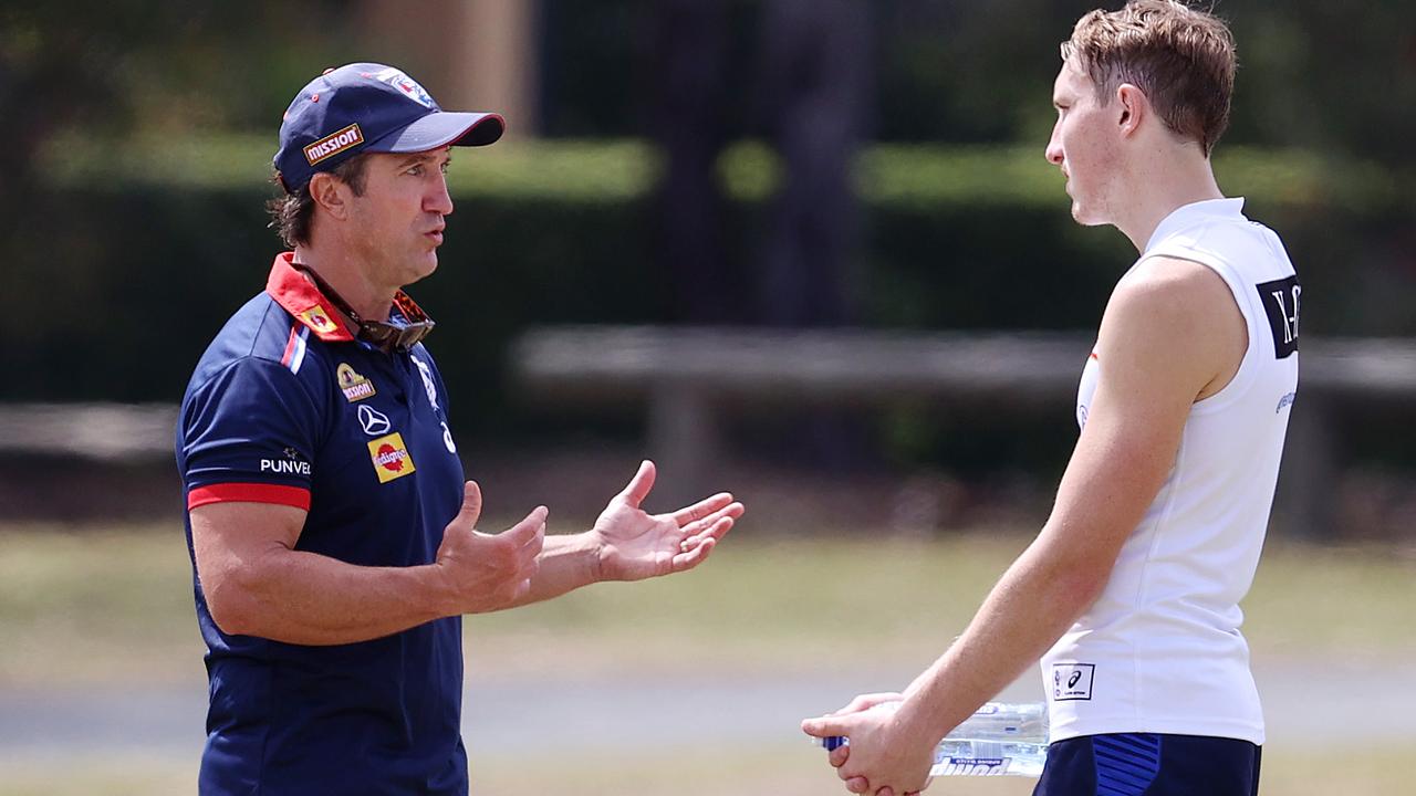 Western Bulldogs coach Luke Beveridge has transformed Bailey Dale into an All-Australian. Picture: Michael Klein