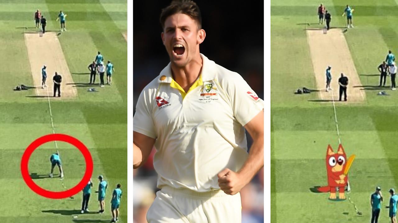 Everyone from Mitch Marsh to Rusty from Bluey were marking their run-up at Edgbaston.