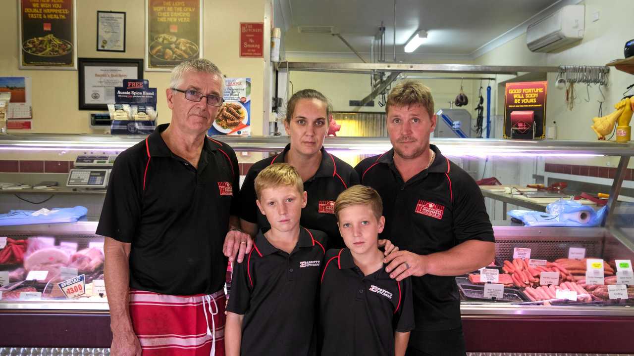 BUTCHER SHOP: Barritt's Butchery has taken a hard hit after water at Svensson Heights was contaminated. Picture: TAHLIA STEHBENS