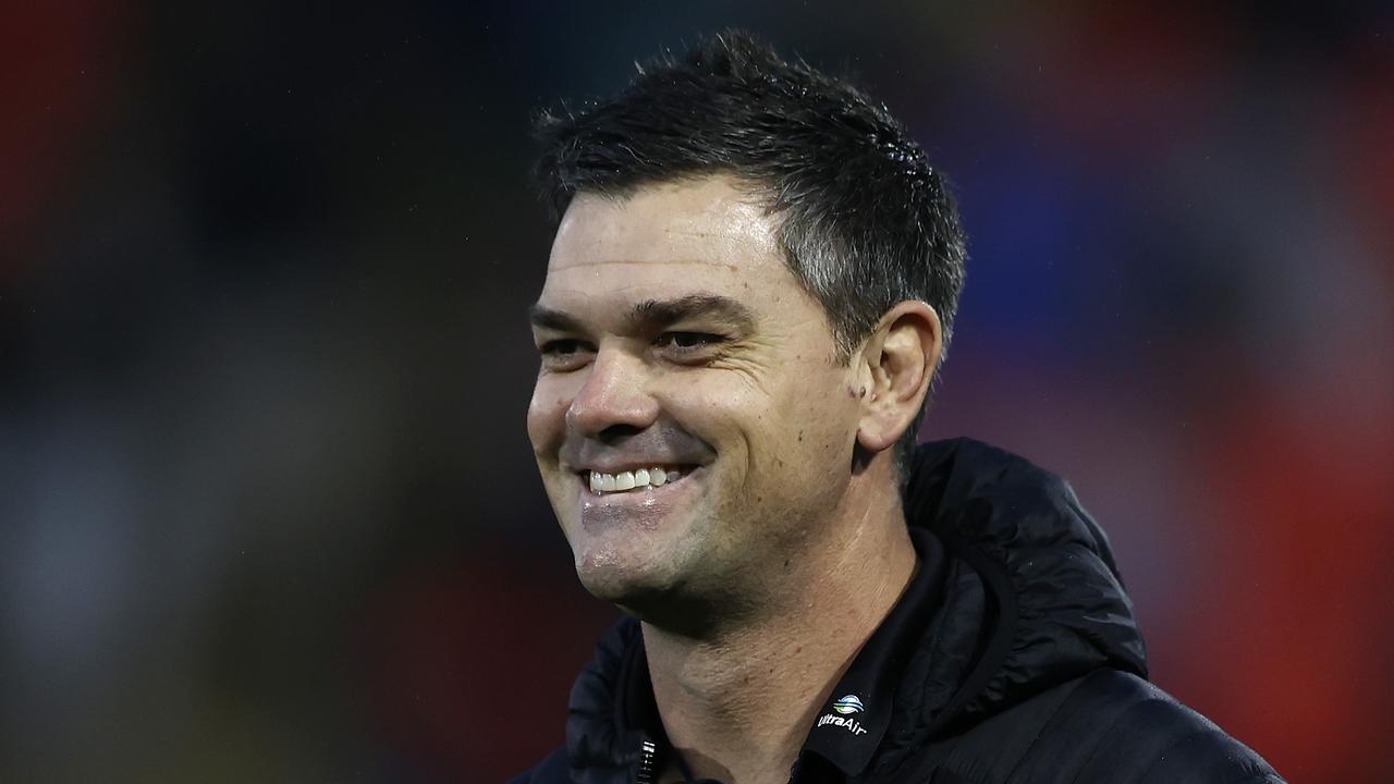 Panthers assistant coach Cameron Ciraldo will take charge of the Bulldogs next season. Picture: Matt Blyth/Getty Images