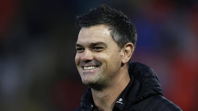 Panthers assistant coach Cameron Ciraldo will take charge of the Bulldogs next season. Picture: Matt Blyth/Getty Images