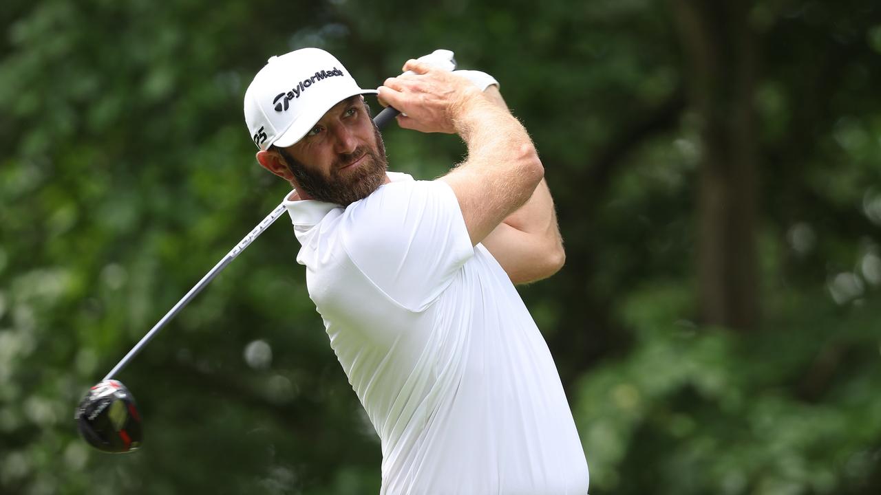 Dustin Johnson has sent shockwaves across the Atlantic Ocean after requesting to play in the DP World Tour. Photo: Getty Images