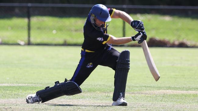 St Bernard's batsman Rory Collins. Picture: Stuart Milligan