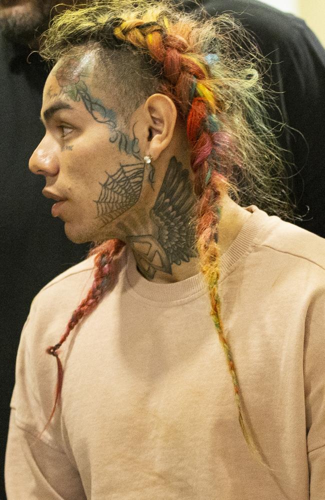 Rapper Tekashi69. Picture: Bob Levey