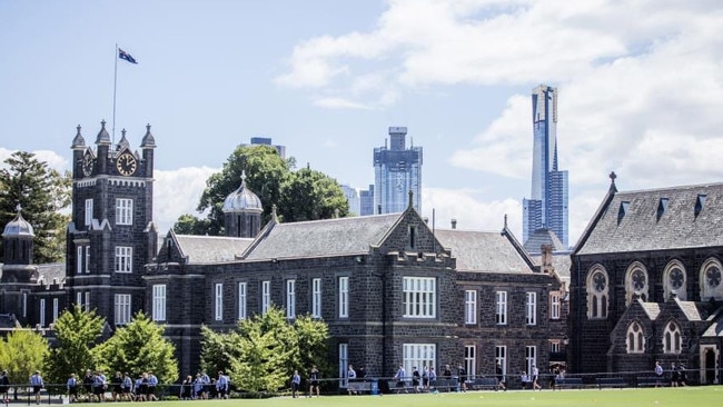 Melbourne Grammar School won’t reopen its gates for term two due to the coronavirus pandemic. 