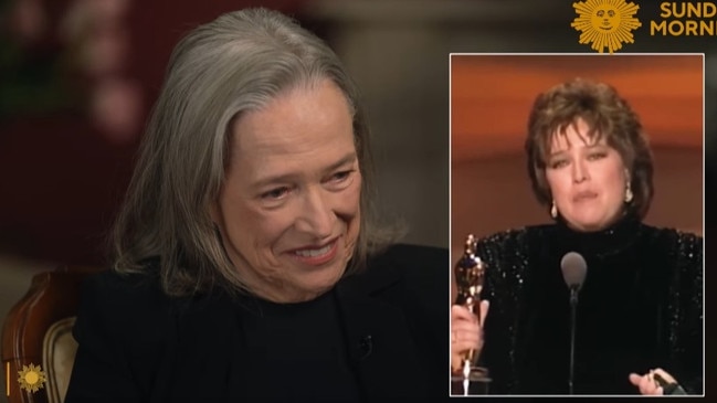 Kathy Bates rewatches her 1991 Oscar speech …