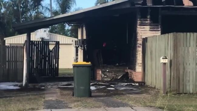 Bundaberg home destroyed by flames