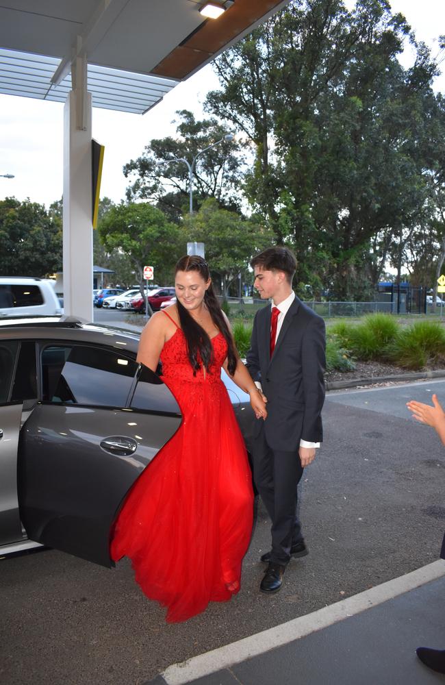 Students at the 2024 Nambour Christian College formal.