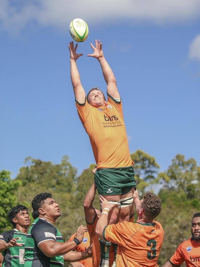 Surfers Paradise Dolphins host Queensland Premier Rugby club Sunnybank at Broadbeach Waters. Picture:Glenn Campbell