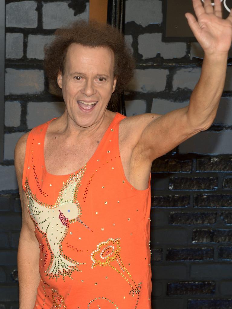 Richard Simmons retreated from the public eye. Picture: EPA/Jason Szenes