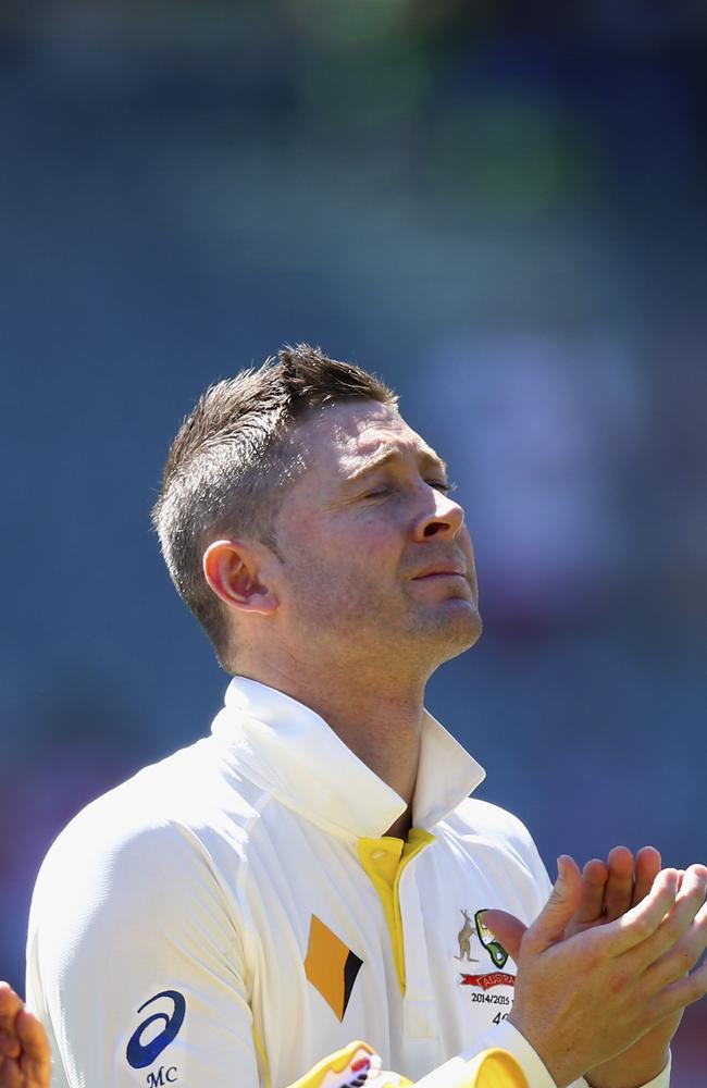 Michael Clarke was all class following the loss of close friend Phillip Hughes